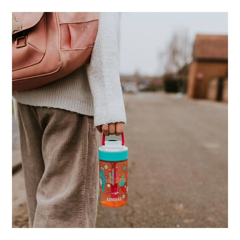 Kambukka Gourde Enfant 400ml Lagoon Cactus Gekko 4 Kambukka Gourde Enfant 400ml Lagoon Cactus Gekko – Image 2