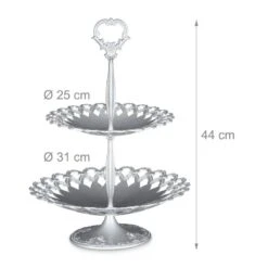 Serviteur à Gâteaux Présentoir Lot De 2 -Cuisine Ustensiles Magasin 03c4f02ec2564fec8f9cabb141f44e42 2