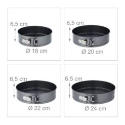 Lot De 4 Moules Ronds -Cuisine Ustensiles Magasin 03e071e6e71b447ebedf0b8dec9a7ffc