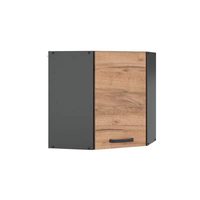 Meuble Haut D'angle R-Line 57cm Bordeaux 10 Meuble Haut D'angle R-Line 57cm Bordeaux – Image 8