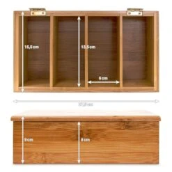 Boîte à Thé Couvercle En Bambou 14 Boîte à Thé Couvercle En Bambou -Cuisine Ustensiles Magasin 0583e81b1b3d498da8e1465558c0c01c