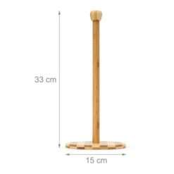 2x Porte Rouleau Essuie-tout Bambou 13 2x Porte Rouleau Essuie-tout Bambou -Cuisine Ustensiles Magasin 0595e65ac15848519427bc61ac612a24