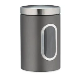 10x Bocaux En Métal Avec Fenêtre Noire 37 10x Bocaux En Métal Avec Fenêtre Noire -Cuisine Ustensiles Magasin 082a329a03ea44ec895928686d2a773a 2