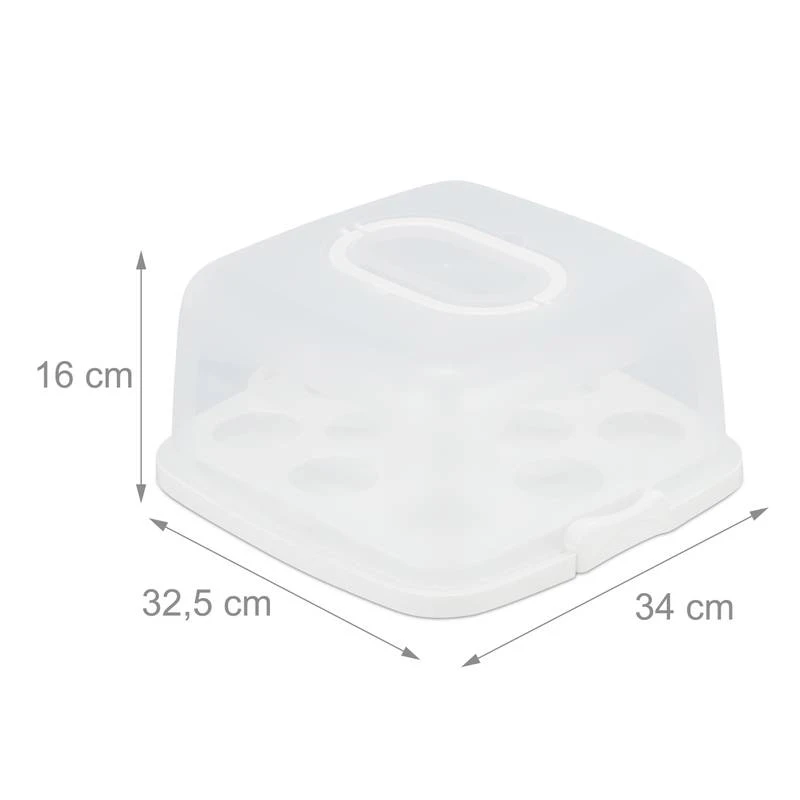 Boîte Carrée à Gâteau 7 Boîte Carrée à Gâteau – Image 5