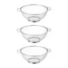 Lot De 3 Passoires En Inox -Cuisine Ustensiles Magasin 0ce9943c8b0f4636a5b7636a1140b590