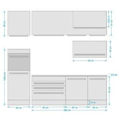 Cuisine équipée Pattburg II -Cuisine Ustensiles Magasin 1000243397 210608 07590600001 SKETCH DETAILS P000000001000243397 sketch