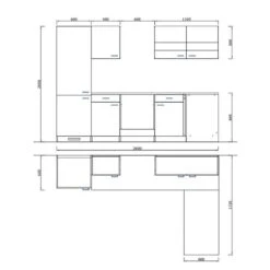 Cuisine D’angle Cano II -Cuisine Ustensiles Magasin 1000262269 230609 500 SKETCH DETAILS P000000001000262269 sketch
