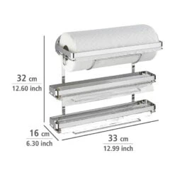 Wenko Dérouleur Pour Essuie-tout Trio 9 Wenko Dérouleur Pour Essuie-tout Trio -Cuisine Ustensiles Magasin 1000274176 210618 14065700523 SKETCH DETAILS P000000001000274176 sketch