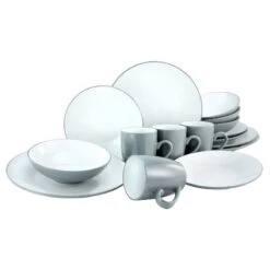 Service De Table COOL GREY (16 éléments)