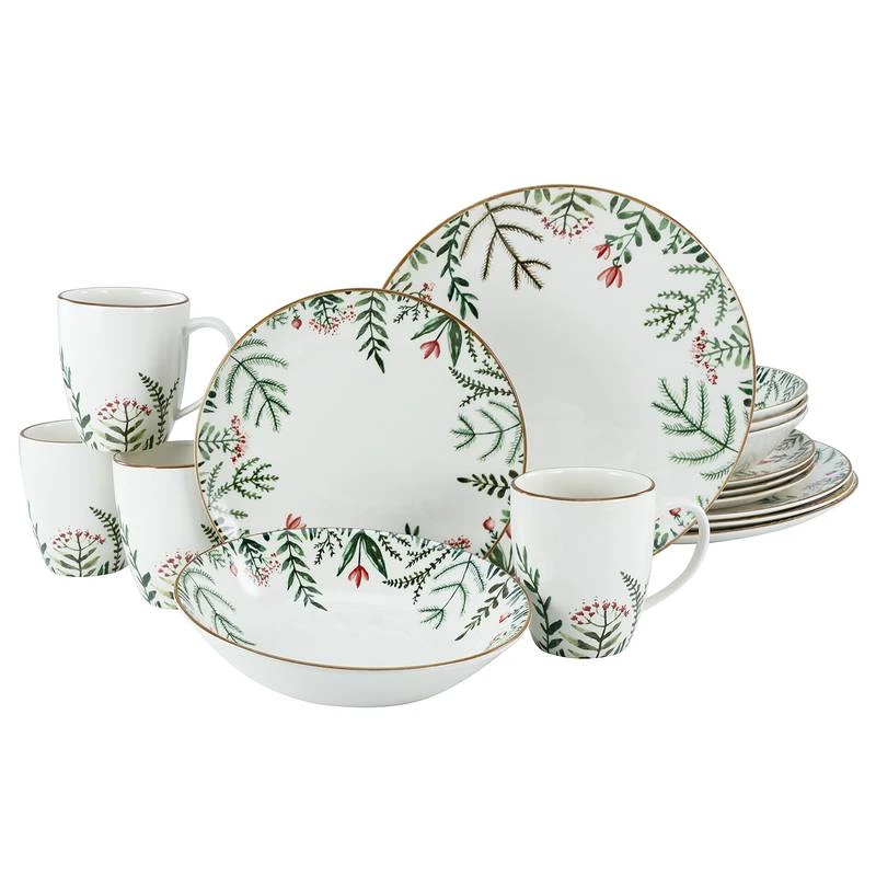 Service De Table Green Leaves (16 él.) 3 Service De Table Green Leaves (16 él.)