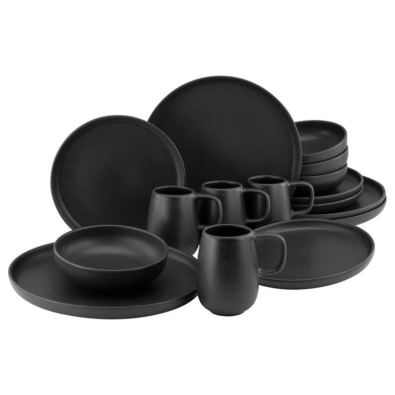 Service De Table Uno BLACK (16 éléments) 3 Service De Table Uno BLACK (16 éléments)