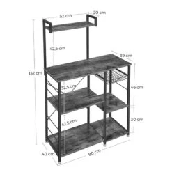 Étagère De Cuisine Jamban II -Cuisine Ustensiles Magasin 1000329451 220203 15173100500 SKETCH DETAILS P000000001000329451 sketch