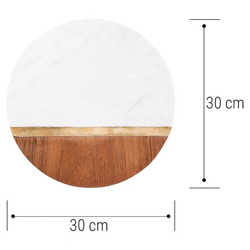 Assiette De Présentation MARBLE KITCHEN 5 Assiette De Présentation MARBLE KITCHEN – Image 3