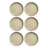 Assiettes Plates Olive II (lot De 6)