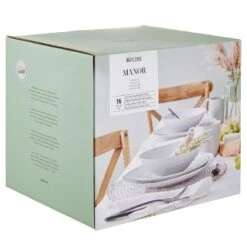 Service MANOR (16 él.) -Cuisine Ustensiles Magasin 1000335670 220215 090 DETAILS P000000001000335670