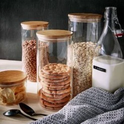 Pots WOODLOCK II (lot De 4) -Cuisine Ustensiles Magasin 1000338724 220721 020 MOOD DETAILS P000000001000338724 mood