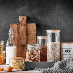 Pots WOODLOCK II (lot De 4) -Cuisine Ustensiles Magasin 1000338724 220721 022 MOOD DETAILS P000000001000338724 mood