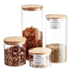 Pots WOODLOCK II (lot De 4) -Cuisine Ustensiles Magasin 1000338724 220721 030 DETAILS P000000001000338724