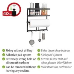 Wenko Étagère Gala -Cuisine Ustensiles Magasin 1000339076 220304 051 DETAILS P000000001000339076