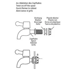Fontaine à Boisson REFRESH -Cuisine Ustensiles Magasin 1000343943 231019 070 DETAILS P000000001000343943