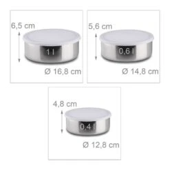 Bol Mélangeur Saladier Lot De 5 En Inox -Cuisine Ustensiles Magasin 10e38a80386f4f56bb0bfa1ba20358c0