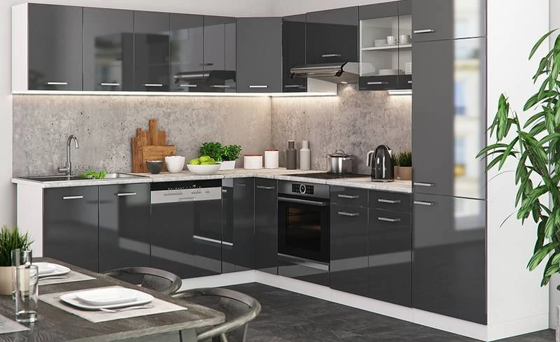 Meuble Haut R-Line 30cm Béton/blanc 8 Meuble Haut R-Line 30cm Béton/blanc – Image 6