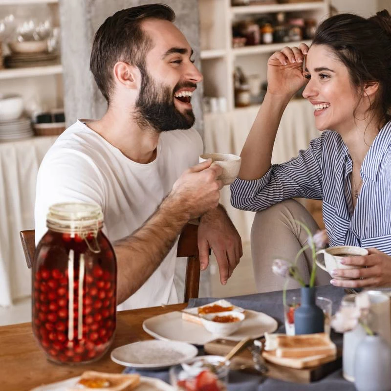 Bocal En Verre En Lot De 6 5 Bocal En Verre En Lot De 6 – Image 3