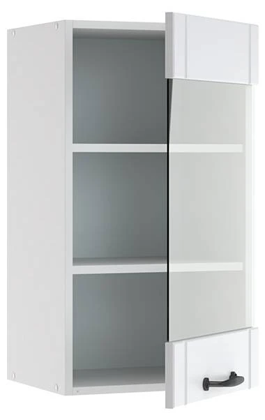 Meuble Haut Vitré Fame Anthracite 10 Meuble Haut Vitré Fame Anthracite – Image 8