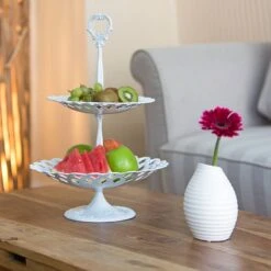 Serviteur à Gâteaux Présentoir à Fruits 15 Serviteur à Gâteaux Présentoir à Fruits -Cuisine Ustensiles Magasin 17ad1a8d23f64c099db444a0994f37a9