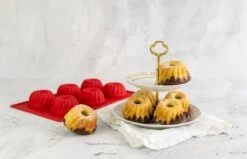 Moule Silicone 6 Mini Kougelhopfs -Cuisine Ustensiles Magasin 1c16138315a94b89a5c391306beaded9