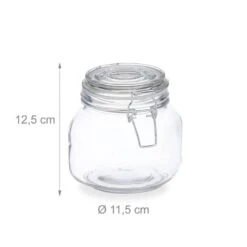 Bocal En Verre En Set De 6 -Cuisine Ustensiles Magasin 232e054de72e4b49a2e53ac2f78c126e