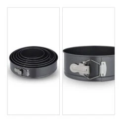 Lot De 6 Moules à Charnière -Cuisine Ustensiles Magasin 2352e54664f6480db729e4bf39b16fd7