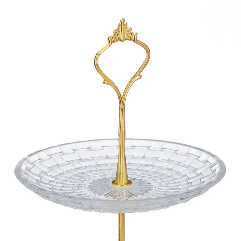 Présentoir à Gâteaux à 3 étages En Verre 9 Présentoir à Gâteaux à 3 étages En Verre – Image 7