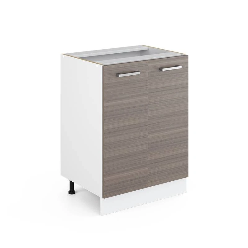 Meuble Bas R-Line 60cm Gris élégant 3 Meuble Bas R-Line 60cm Gris élégant