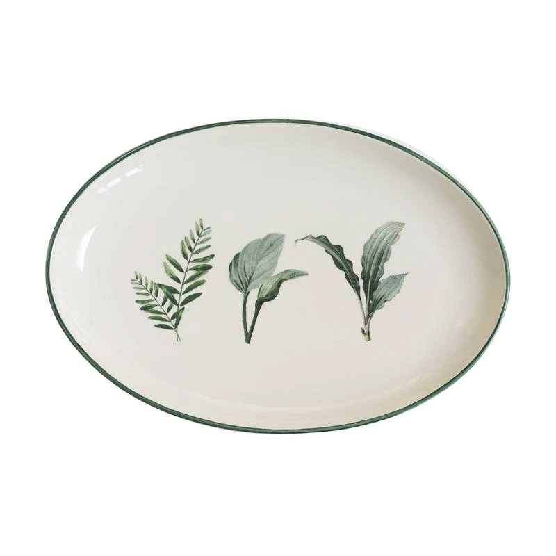 Plat Ovale Floralia 27 3 Plat Ovale Floralia 27