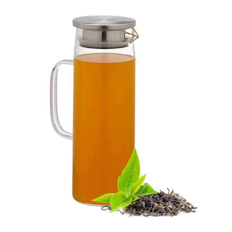 Carafe En Verre Avec Couvercle 1,2L 3 Carafe En Verre Avec Couvercle 1,2L