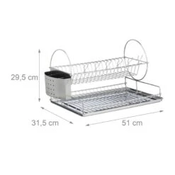 Egouttoir à Vaisselle En Inox -Cuisine Ustensiles Magasin 2e86474c58ff45c49947ca624f09f242