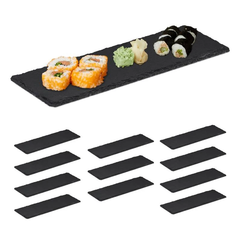 Assiette En Ardoise 30x10 Cm Lot De 12 3 Assiette En Ardoise 30x10 Cm Lot De 12