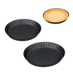 Moule à Tarte Lot De 3 Diverses Tailles -Cuisine Ustensiles Magasin 2f53247d984541dcafad91a58690ce2d