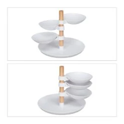 Serviteur à Gâteaux à 4 étages 17 Serviteur à Gâteaux à 4 étages -Cuisine Ustensiles Magasin 2fe8fbec621e49d6aecddf678c9bc31a