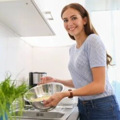 Passoire Pâtes Inox -Cuisine Ustensiles Magasin 312d9f81615346cbbe2935eef41d50c0