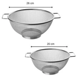 Set De 2 Passoires -Cuisine Ustensiles Magasin 33a875874d0647448d6627afc3329bf2