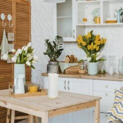 Dérouleur Essuie-tout Rond En Bambou -Cuisine Ustensiles Magasin 342e4efaa78f411d936dda6b71f6805a