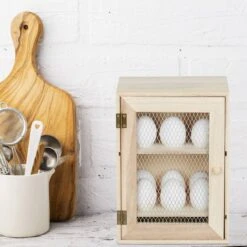 Armoire Oeufs En Bois -Cuisine Ustensiles Magasin 35af8128552446138c336e63fbbdaefd