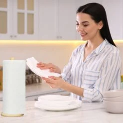 Dérouleur Essuie-tout Rond En Bambou -Cuisine Ustensiles Magasin 36d18ec303e1482997cce0a4a0915545