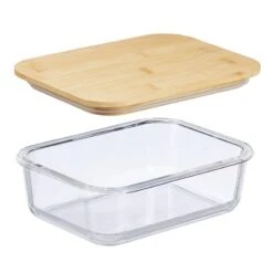 Boîte Alimentaire En Verre Set De 3 -Cuisine Ustensiles Magasin 3a6096819e1341f2a84e1bec44ca6e99