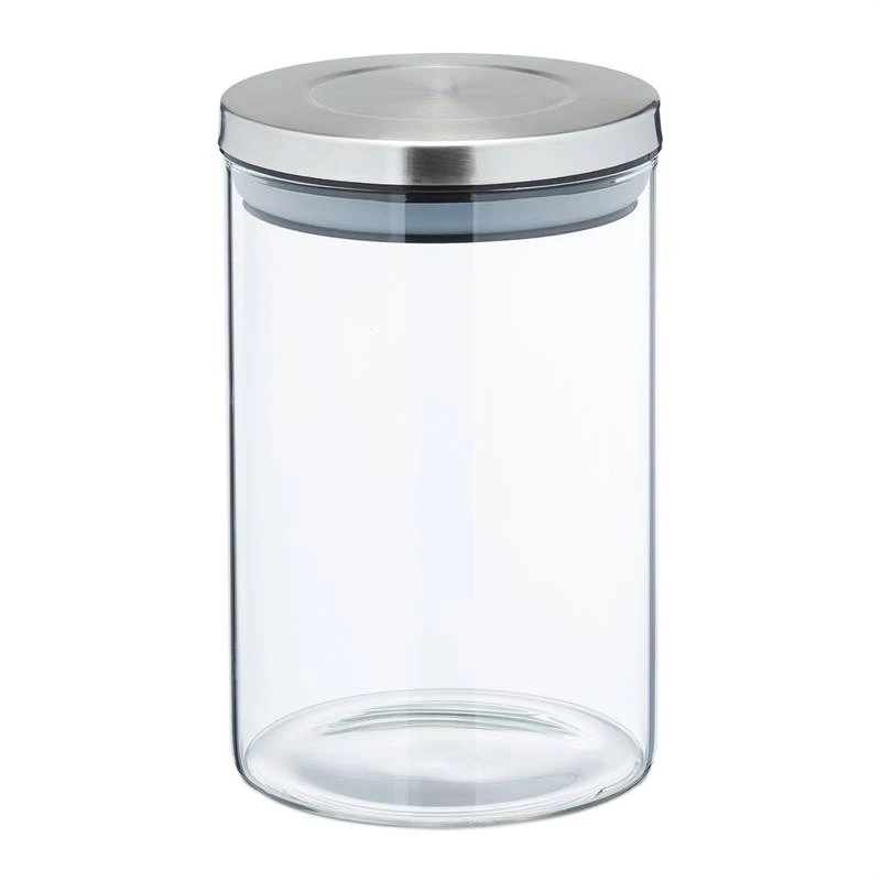 Lot De 3 Bocaux En Verre De 800 Ml 7 Lot De 3 Bocaux En Verre De 800 Ml – Image 5