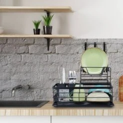 Égouttoir En Métal Pour La Vaisselle -Cuisine Ustensiles Magasin 3cd66d5ebd4a4810acf15282239bdda7