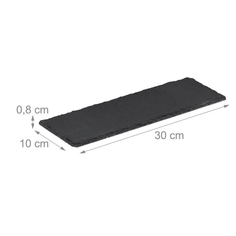Assiette En Ardoise 30x10 Cm Lot De 12 10 Assiette En Ardoise 30x10 Cm Lot De 12 – Image 8