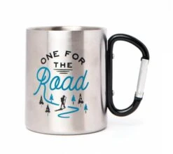 Mug De Voyage Mousqueton En Métal 225ml